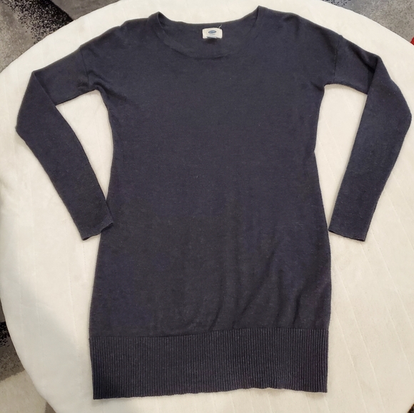 Old Navy Women's Long Sleeve Sweater, Gray, Size Small EUC - Picture 1 of 3